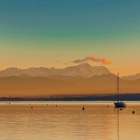 Charmante Ferienwohnung Mit Balkon Im 5-Seen-Land Hechendorf am Pilsensee Екстер'єр фото